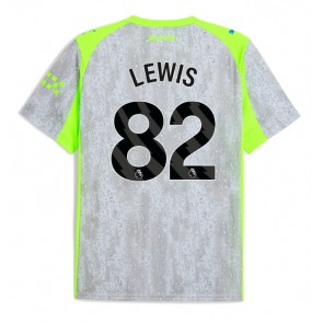 Lacne Muži Futbalové dres Manchester City Rico Lewis #82 2025-26 Krátky Rukáv - Tretina